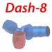 Compression style Fittings dash-8
